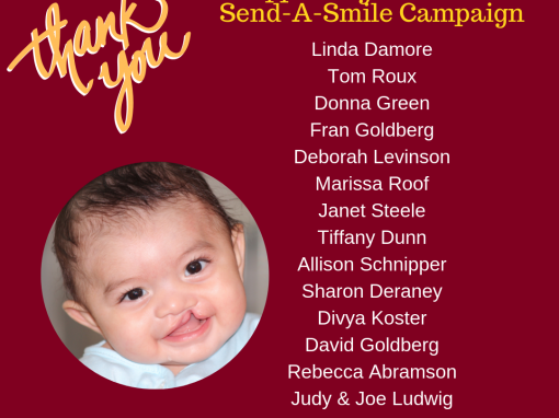 6th Graders Launch "Send A Smile Campaign" to Support Children with Cleft